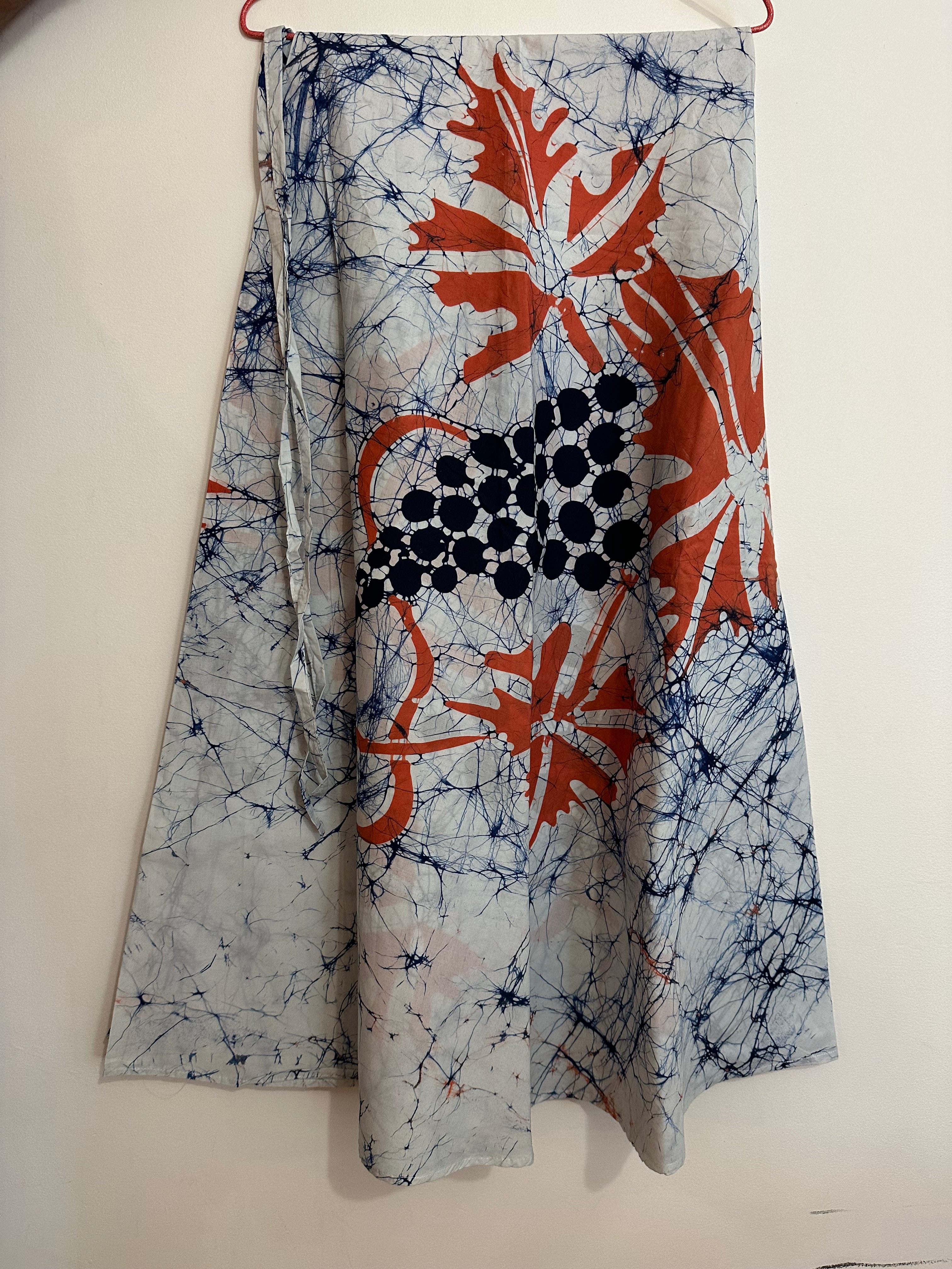 Batik Wrap Around Skirt